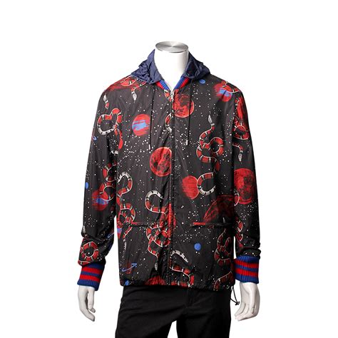 red gucci snake jacket|net a porter Gucci jacket.